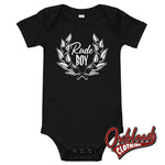 Load image into Gallery viewer, Baby Rude Boy One Piece - Ska Punk Onesies &amp; Skinhead Clothes Black / 3-6M
