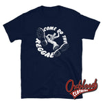 Load image into Gallery viewer, Come Do The Reggae T-Shirt - Traditional Skinhead Clothing Navy / S
