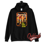 Load image into Gallery viewer, Hail Satan Not Today Jesus Hoodie - Goth/grunge Clothing Black / S