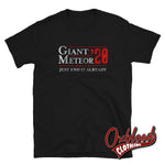 Load image into Gallery viewer, Just End It Already Giant Meteor 2020 T-Shirt - Political Clothing Black / S