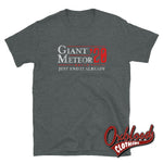 Load image into Gallery viewer, Just End It Already Giant Meteor 2020 T-Shirt - Political Clothing Dark Heather / S
