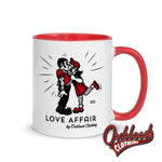Load image into Gallery viewer, Love Affair Mug With Red Coffee Cup - Ska Mod Skinhead Valentines Day Gift Mugs
