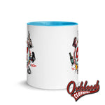 Load image into Gallery viewer, Oi! Mug - Football Fighting Drinking &amp; Boots By Duck Plunkett
