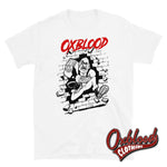 Load image into Gallery viewer, Oxblood Clothing T-Shirt - Skinhead Borstal Breakout Sham 69 White / S
