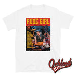 Load image into Gallery viewer, Rude Girl T-Shirt - Pulp Fiction Parody White / S
