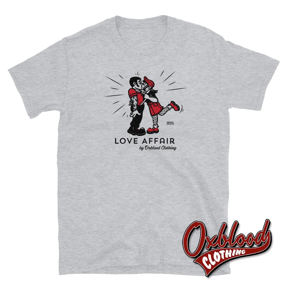 Ska Girl & Skinhead Love Affair T-Shirt - And Clothing Sport Grey / S Shirts