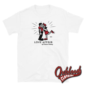 Ska Girl & Skinhead Love Affair T-Shirt - And Clothing White / S Shirts