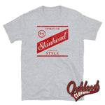 Load image into Gallery viewer, Spirit Of 69 Skinhead T-Shirt - Jamaican Style Reggae Clothing Uk Sport Grey / S Shirts