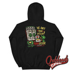 Load image into Gallery viewer, The Only Good System Is A Sound Hoodie - Dub Old School Design X Oxblood Clothing Black / S
