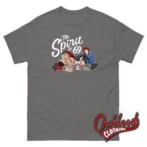 The Spirit Of 69 T-Shirt - 60’S Style Charcoal / S