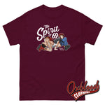Load image into Gallery viewer, The Spirit Of 69 T-Shirt - 60’S Style Maroon / S
