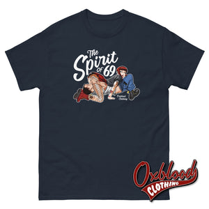 The Spirit Of 69 T-Shirt - 60’S Style Navy / S