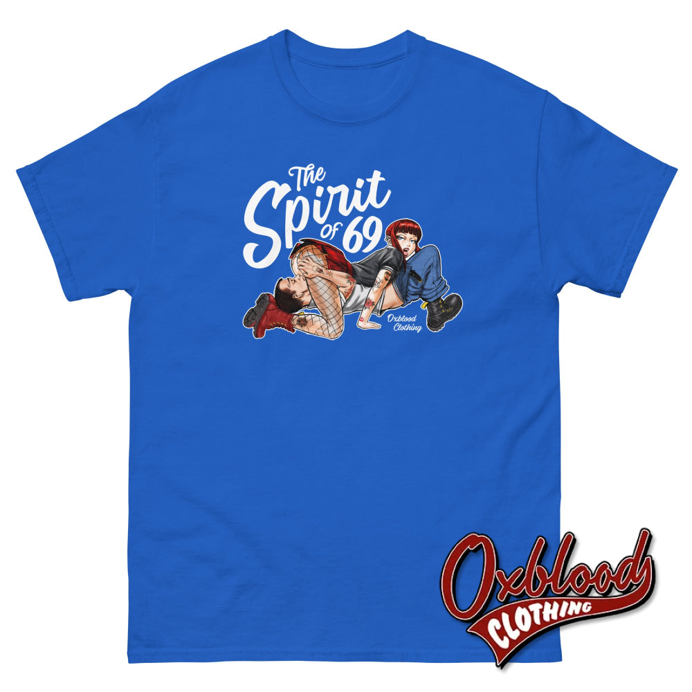 The Spirit Of 69 T-Shirt - 60’S Style Royal / S