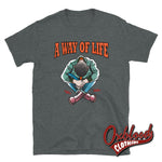 Load image into Gallery viewer, Traditional Skinhead A Way Of Life T-Shirt - Mr Duck Plunkett Dark Heather / S Shirts
