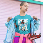 Load image into Gallery viewer, Womens Rude Girl Short Sleeve T-Shirt Shirts