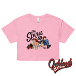 Load image into Gallery viewer, Women’s The Spirit Of 69 Crop Top - 60’S Style Bubblegum / Xs
