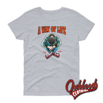 Load image into Gallery viewer, Womens Traditional Skinhead A Way Of Life T-Shirt - Mr Duck Plunkett Sport Grey / S
