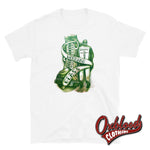 Cargar imagen en el visor de la galería, Working Class Skinhead T-Shirt - Traditional Clothing Gatch Rivett X Oxblood White / S T-Shirts