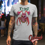 Load image into Gallery viewer, Beware Of The Fing! T-Shirt - Retro 80S T-Shirts Uk Accent Shirts
