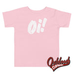 Load image into Gallery viewer, Oi! Toddler Tee - Punk Kids T-Shirt Alternative Baby Clothes Uk &amp; Inappropriate Baby Gifts Pink / 2T
