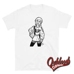Load image into Gallery viewer, Rio Ska Girl Mod Two Tone Shirt - Hipster Clothing Mens &amp; Womens White / S Shirts
