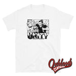 Load image into Gallery viewer, Unity Shirt - Oi To The World T-Shirt The Vigilante White / S Shirts
