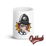 Load image into Gallery viewer, White Acab Mug - 1312 Duck Plunkett Political Resist &amp; Revolt Coffee Cup
