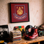 Load image into Gallery viewer, "Punks &amp; Skins United Print" - West Ham Poster | Cockney Rejects Rare Punk Art Print | Hammers Artwork
