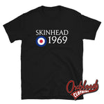 Cargar imagen en el visor de la galería, 1969 Mod Skinhead T-Shirt - Scooterboy Clothing Black / S Shirts
