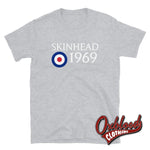 Load image into Gallery viewer, 1969 Mod Skinhead T-Shirt - Scooterboy Clothing Sport Grey / S Shirts
