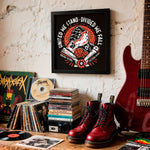 Load image into Gallery viewer, "United We Stand Divided We Fall" - Ska Art Print | Museum Quality Punk Wall Decor Featuring Anti Racist Skinhead Artwork
