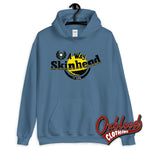 Load image into Gallery viewer, A Way Of Life Skinhead Hoodie - Dm Logo Indigo Blue / S
