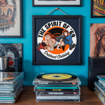 Lade das Bild in den Galerie-Viewer, "The Spirit of '69" Black Skinhead Art Print – Funny Rude Skinhead Girl Poster | Trojan Records Decor
