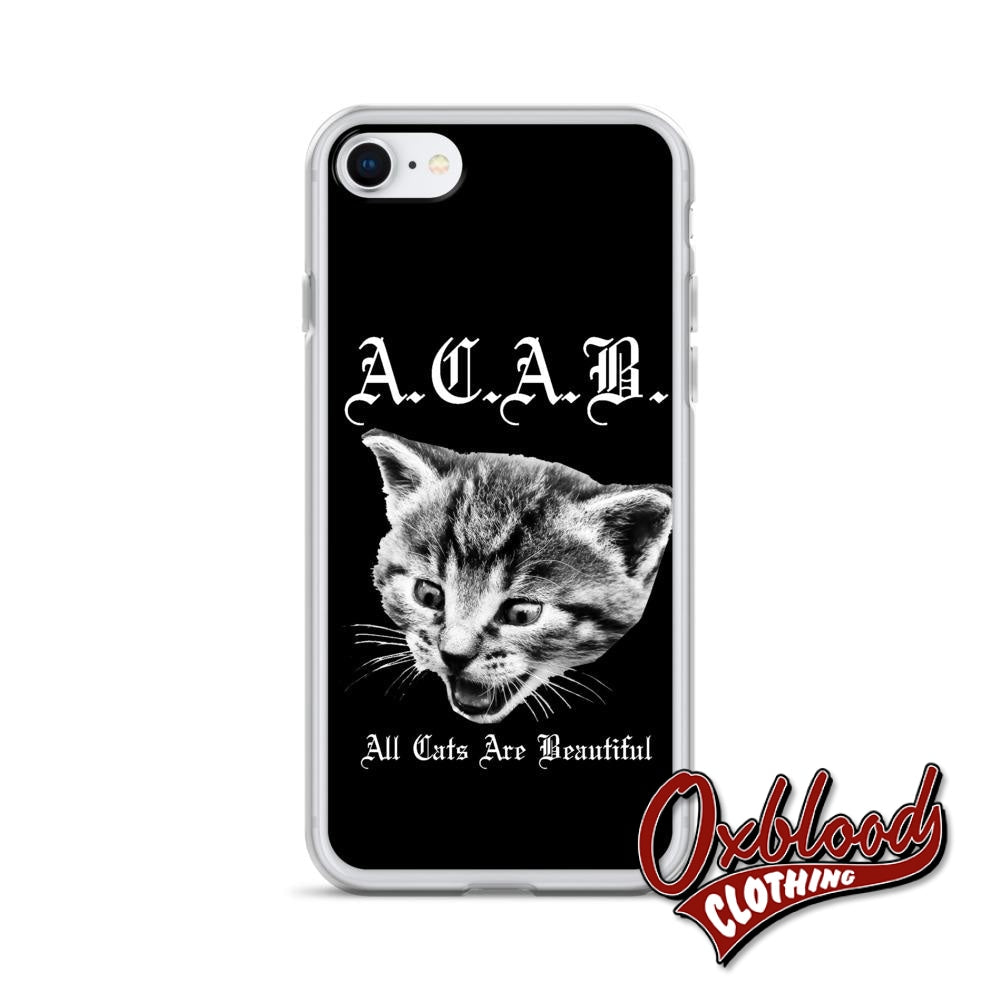 Acab - All Cats Are Beautiful Gift 1312 Iphone Case 7/8