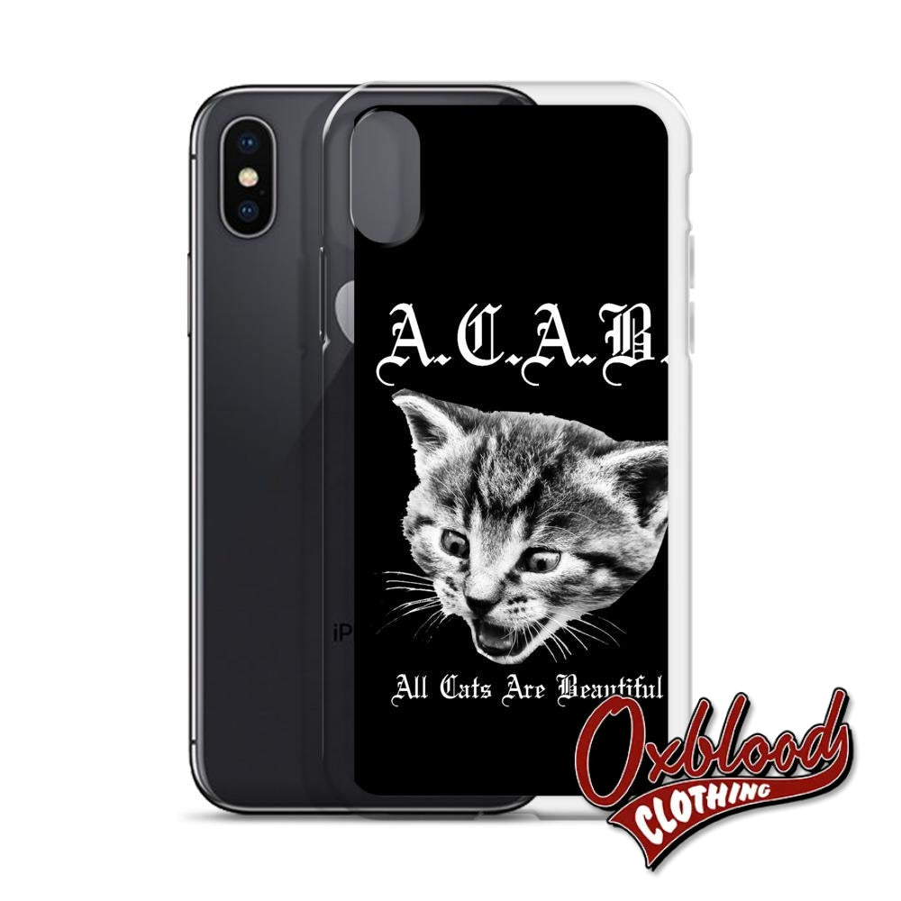 Acab - All Cats Are Beautiful Gift 1312 Iphone Case