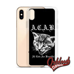 Cargar imagen en el visor de la galería, Acab - All Cats Are Beautiful Gift 1312 Iphone Case
