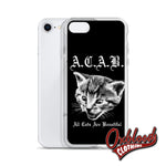 Cargar imagen en el visor de la galería, Acab - All Cats Are Beautiful Gift 1312 Iphone Case
