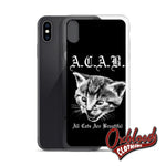 Cargar imagen en el visor de la galería, Acab - All Cats Are Beautiful Gift 1312 Iphone Case
