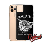 Cargar imagen en el visor de la galería, Acab - All Cats Are Beautiful Gift 1312 Iphone Case
