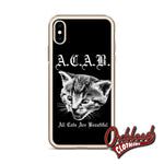 Cargar imagen en el visor de la galería, Acab - All Cats Are Beautiful Gift 1312 Iphone Case
