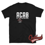 Lade das Bild in den Galerie-Viewer, Acab T-Shirt - All Cops Are Bastards Black / S
