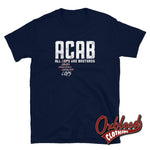 Lade das Bild in den Galerie-Viewer, Acab T-Shirt - All Cops Are Bastards Navy / S
