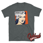 Cargar imagen en el visor de la galería, Naughty Boy T-Shirt - Dominatrix Female Power Clothing Dark Heather / S Shirts
