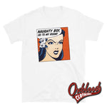 Load image into Gallery viewer, Naughty Boy T-Shirt - Dominatrix Female Power Clothing White / S Shirts
