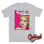 Load image into Gallery viewer, Naughty Girl - Funny Bdsm Femdom T-Shirt Submissive Mdlg Ddlg Daddy Dom Sport Grey / S
