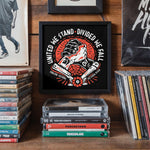 Load image into Gallery viewer, "United We Stand Divided We Fall" - Ska Art Print | Museum Quality Punk Wall Decor Featuring Anti Racist Skinhead Artwork
