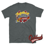 Load image into Gallery viewer, Against Modern Football T-Shirts - Hooligan Clothes Dark Heather / S

