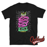 Cargar imagen en el visor de la galería, All Seeing Third Eye Yoga T-Shirt - Grunge Goth Punk Clothing Black / S Shirts

