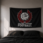 Load image into Gallery viewer, Against Modern Football Flag - Oxblood - Football Casual Culture Banner
