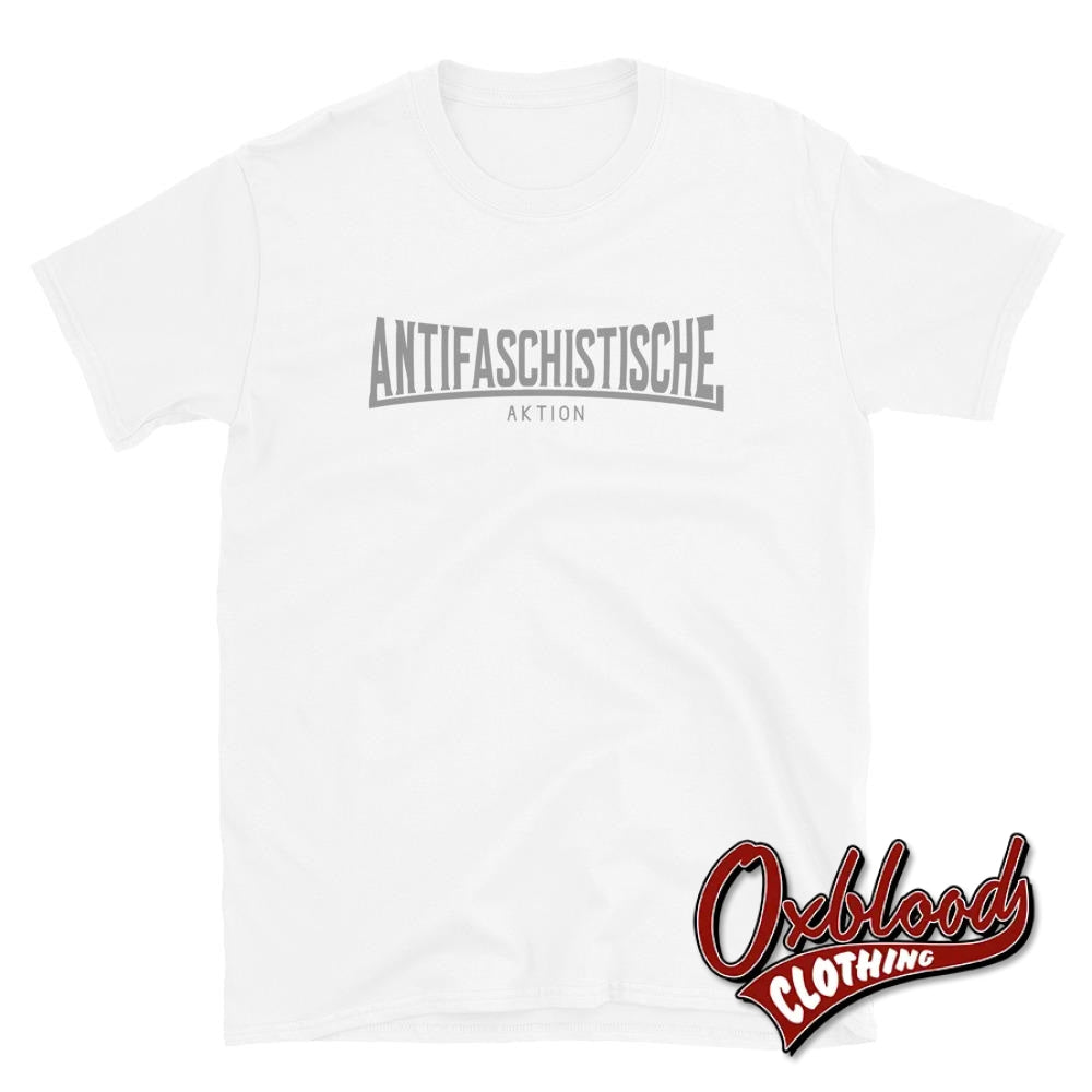 Antifaschistische Aktion T-Shirt -  Antifascist Allstars Shirts White / S Shirts